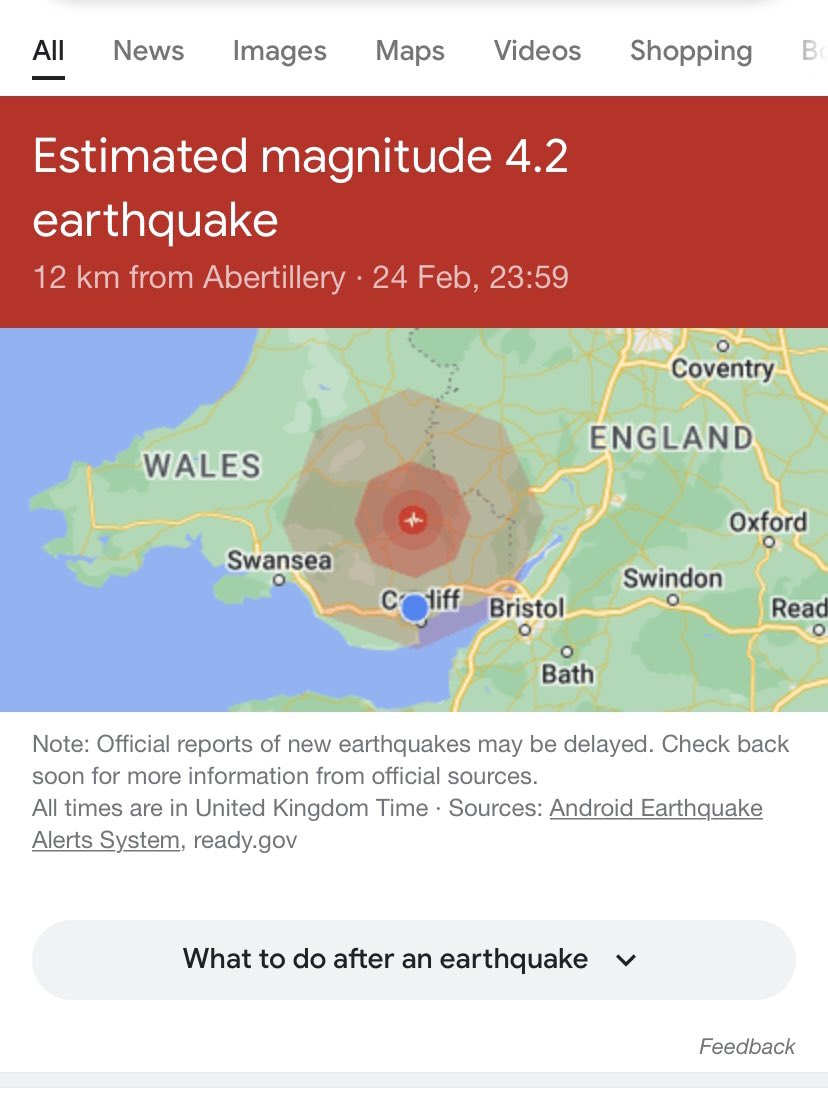 RuthLeeds's tweet image. How weird did that feel?! #earthquake #cardiff