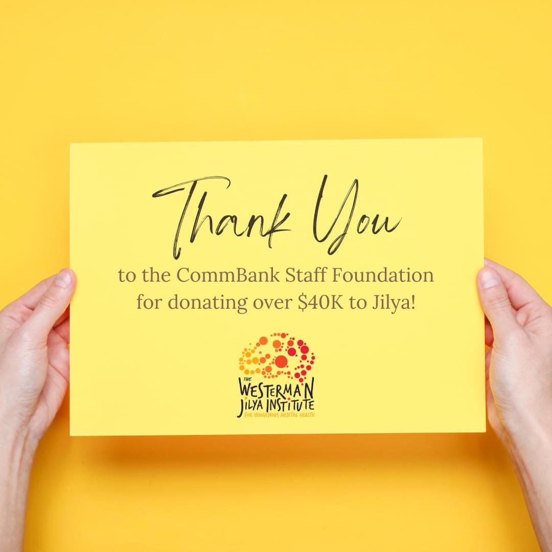 A huge THANK YOU Commonwealth Bank staff for donating to the CommBank Staff Foundation Christmas Campaign. Your efforts mean @jilyainstitute receives a whopping donation of over $40k. This came as huge surprise! We’re stoked to be on the receiving end of everyones kindness❤️💛🖤