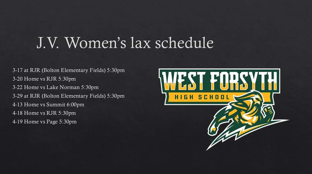 J.v. schedule