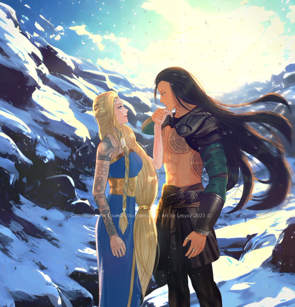LesyaRei's tweet photo. Commission: Isui (OC) and Ino God Of War

#commissionopen #commissionedartwork #commissioned_art #narutoshippuden #borutooc #commissions2023 #narutoboruto #narutooccharacter #narutoshippuden #inoyamanaka #ino #anime #fanart #animefanart #characterart #vharacterdesign #ragnarok https://t.co/F4nDhgLZdu