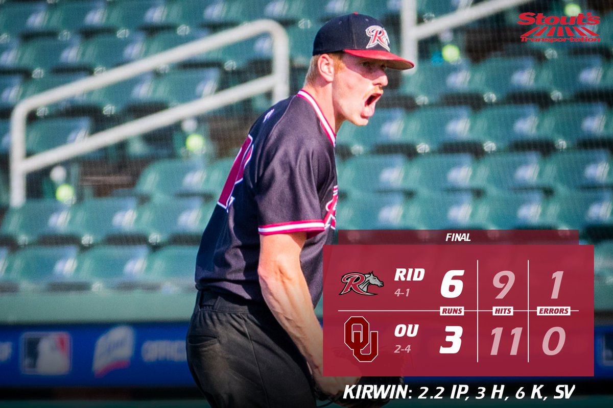 College Baseball Hub on Twitter "RT RiderUBaseball Rider 6, Oklahoma
