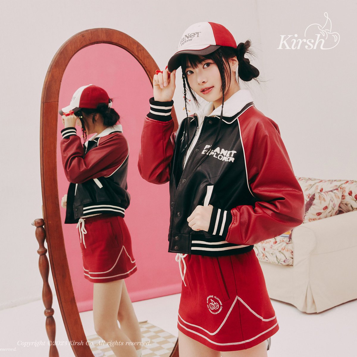 eucchae's tweet photo. fearnot, have you seen her on kirsh official? ☄️ she show all her charms and bring all of people to loves her. 💓💭 she still gave her cuteness yet still gave her mature charm. 🧸❤️‍🔥 https://t.co/Ip36GXS3dQ