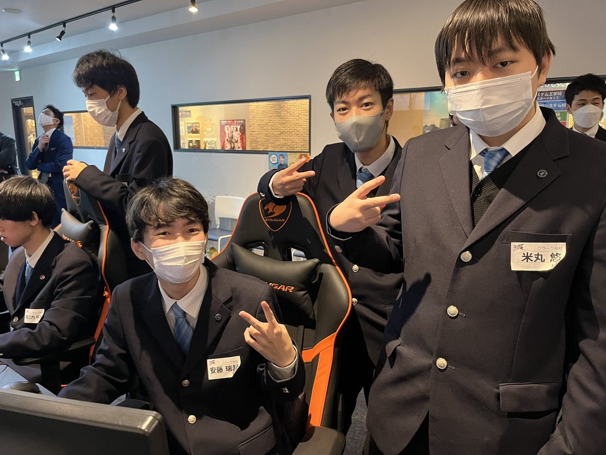 clarkkagoshima's tweet image. 交流戦に向けて準備中です！

 #KBCC
 #クラーク国際
 #eスポーツ
 #高専交流戦