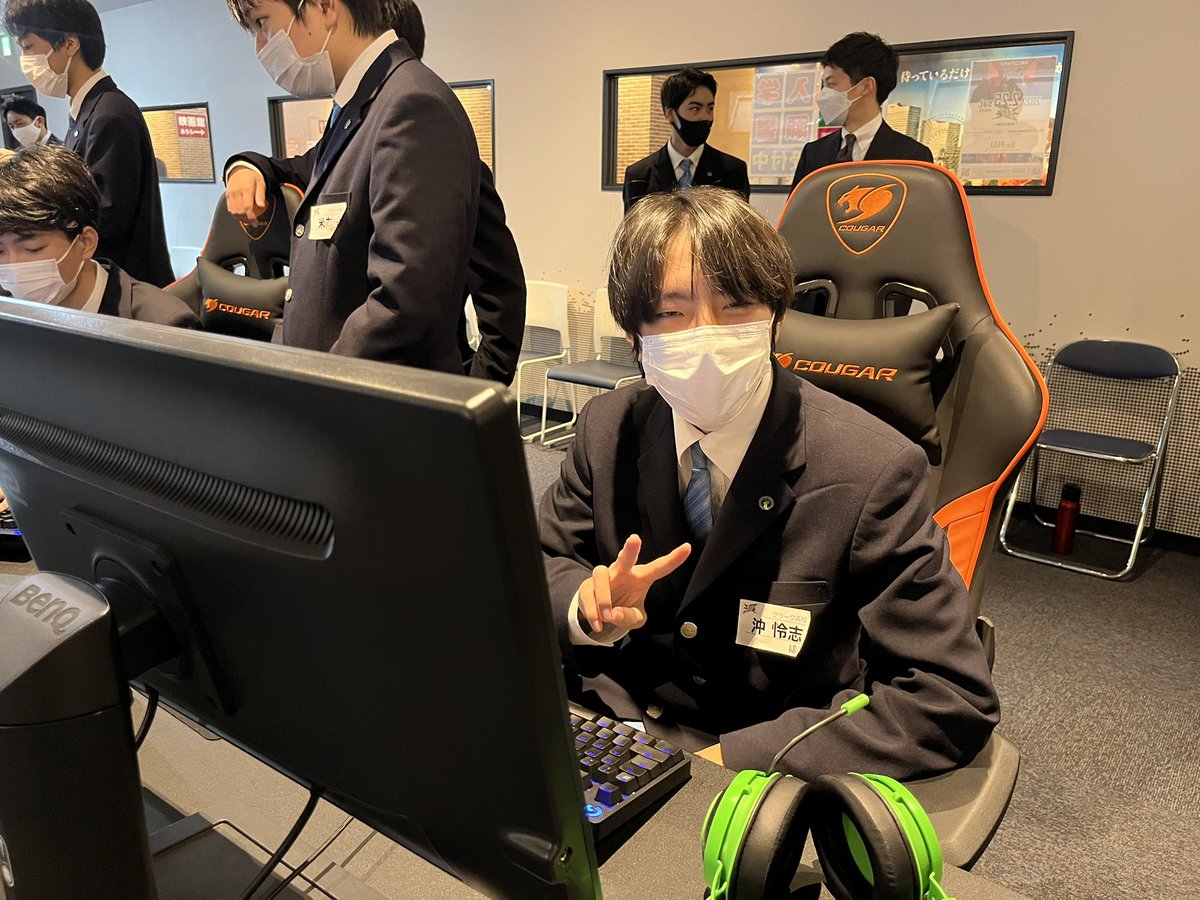 clarkkagoshima's tweet image. 交流戦に向けて準備中です！

 #KBCC
 #クラーク国際
 #eスポーツ
 #高専交流戦