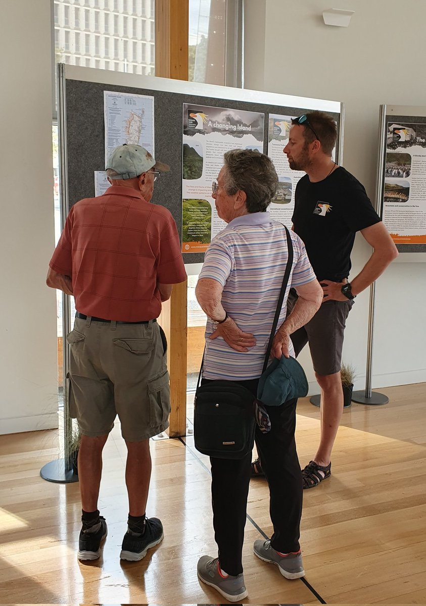 Macq_Island's tweet photo. Come and join us at the Waterside Pavilion this weekend for our exhibition a Journey to Macquarie Island 10am-4pm. Wildlife and botanical art, a virtual tour of the island, information and contribution from Howrah Primary. 

 @AusAntarctic @TasmaniaParks @IMASUTAS @tourismtas https://t.co/UxKj7rVZBu
