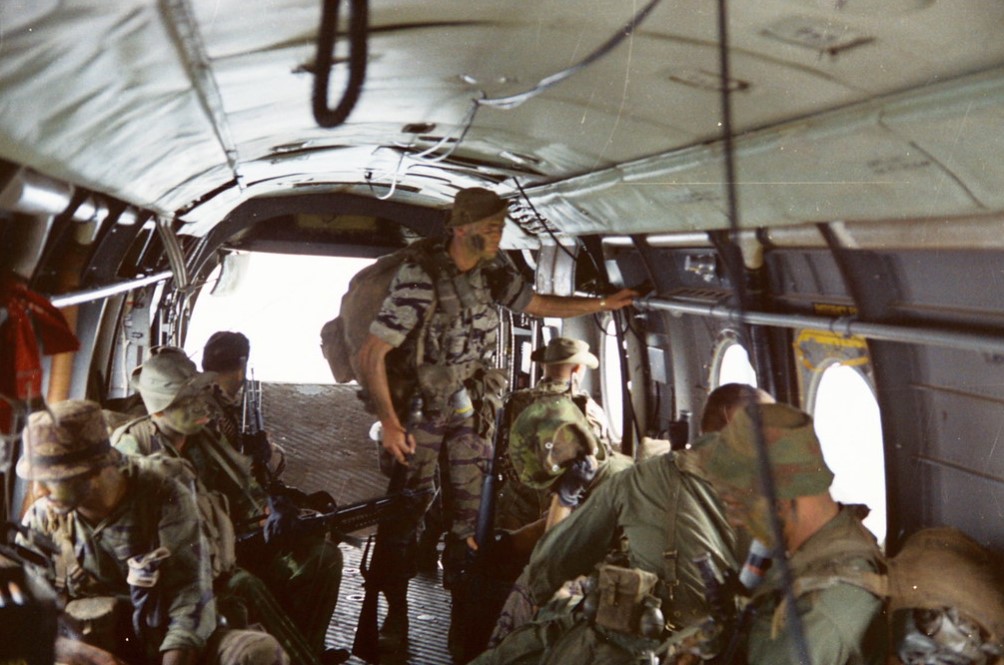 '1st Force Recon Team, 1968.'  Location not specified.

[USMC Archives]