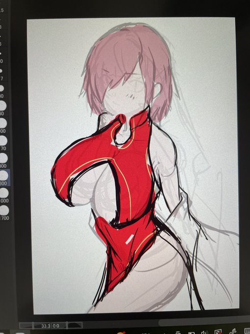 二つほどラフできました。
一枚目のチャイナ風のものがいつもより引き気味な分背景決まるまでステイ、
二枚目も温泉か水浴びか悩み中ですが、こちらの方が進めやすそうなので描いていく予定です。 