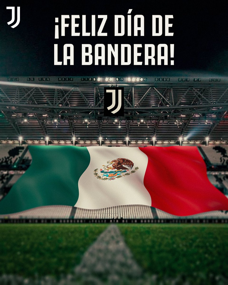juventusfces's tweet photo. 🙌 ¡Les deseamos un muy feliz día de la bandera a todos los Bianconeri en México! 🇲🇽

#ForzaJuve #DiaDeLaBandera https://t.co/XXIh9PDVa7