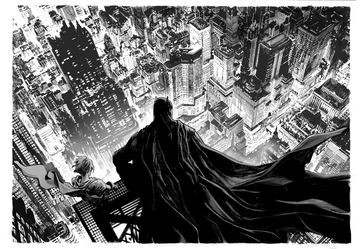 New Batman limited edition print coming soon! 

More info at https://t.co/M1080YbOp1 and @TGR_ComicArt 🔥 