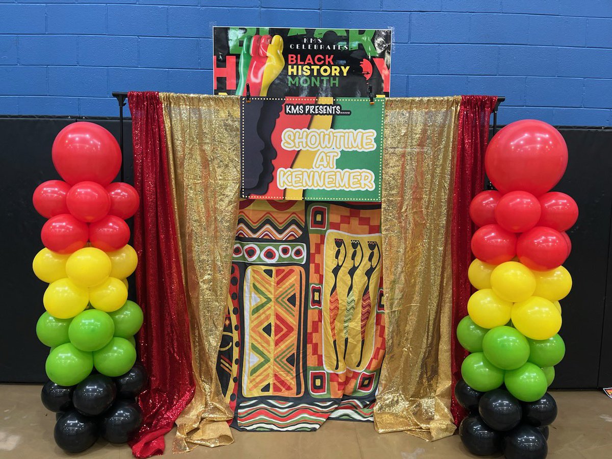 KennemerMS's tweet photo. “It’s Showtime at Kennemer”
Shout out to the students and staff at KMS for putting on an amazing Black History Program as we approach the end of Black History Month. https://t.co/JDcXp7hucw