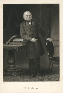 TammiMinoski's tweet image. #OTD 1841: #JohnQuincyAdams began his oral arguments for the defense of the #Amistad captives. He argued that no one owned the Africans because they had been illegally captured and sold into slavery, and as such should be returned to Africa. archives.gov/education/less… #USHistory
