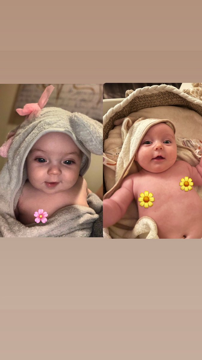 meeesh17's tweet photo. I had twins… they’re just 3.5 years apart https://t.co/6zJ7vXN4I7