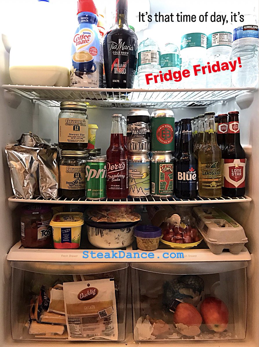 KimTbone's tweet photo. Just grabbed an icy cold lone star watching day two practice of Formula 1. Headed into the weekend, hope you have a good one. Happy fridge Friday. #FridgeFriday #SteakDance https://t.co/TPv0zNNHpy