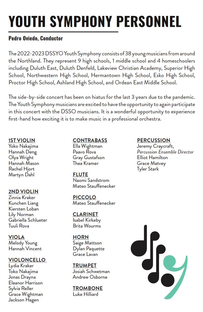 Duluth Superior Symphony Orchestra tweet media