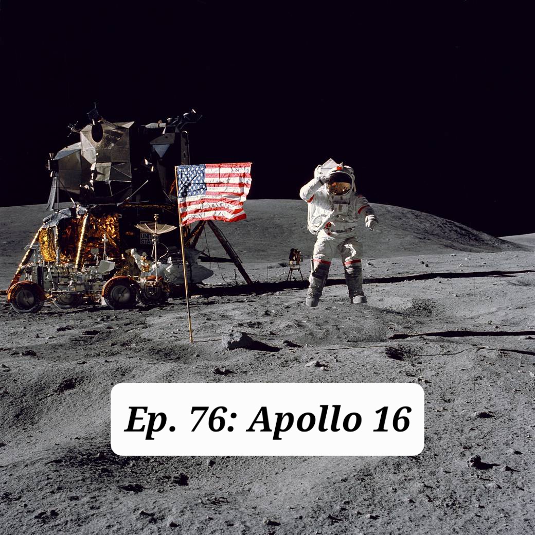 SpaceRacePod's tweet photo. First landing in the lunar highlands! Hear more: https://t.co/waIxyFucpt

#nasa #forallmankind #forallhumankind #moon #podcast #podcastshow #historylovers #artemis #astronomy #scifi #science #geology https://t.co/rcjhHJGRfL