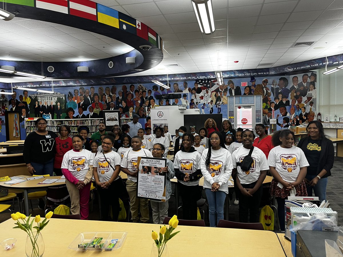 Literacy through script writing and filmmaking 🎥 Our scholars enjoyed a great workshop today in conjunction with Black Lenz Youth Short Film Fest <a href="/StonewallTell/">Stonewall Tell ES</a> <a href="/MayaTay94956039/">Maya Taylor</a> <a href="/NPorter17/">Nikki R. Porter</a> @aplatimore <a href="/amybytheton/">Ms. Amy Long</a>