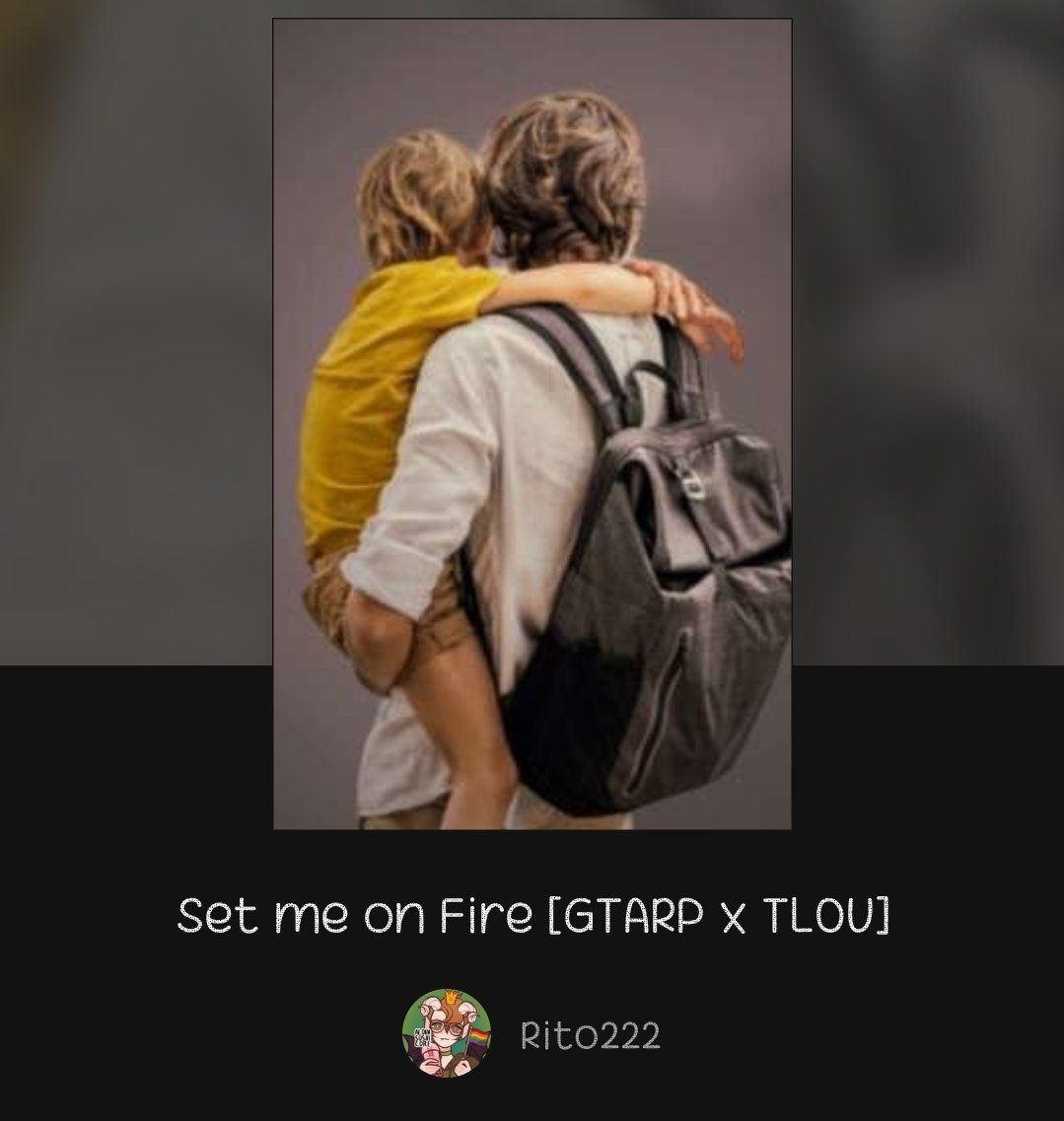 ritorubatto2's tweet photo. ¡¡Ya disponible el primer episodio de 'Set me on Fire' (#SmoF)!! 

Portada, sinopsis, advertencias y aclaraciones en las imágenes :)

#GTARP #conway #gustabo #TLOU #AU 
 https://t.co/KQzQ6VXdjy https://t.co/tWtiNElAnd