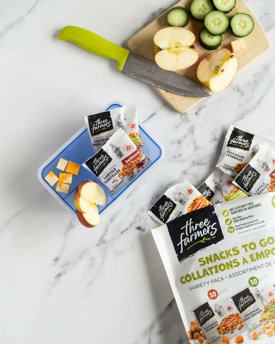 ThreeFarmers's tweet photo. Our Snacks To Go packs are great for school lunches. Have you tried them yet? Which is your favourite?
🛒 : https://t.co/J1h6Rdpgh9
#highproteinsnack #highfibre #highinprotein #allergenfree #roastedchickpeas #glutenfree #glutenfreefood #glutenfreeliving https://t.co/ojzQC2ifjE