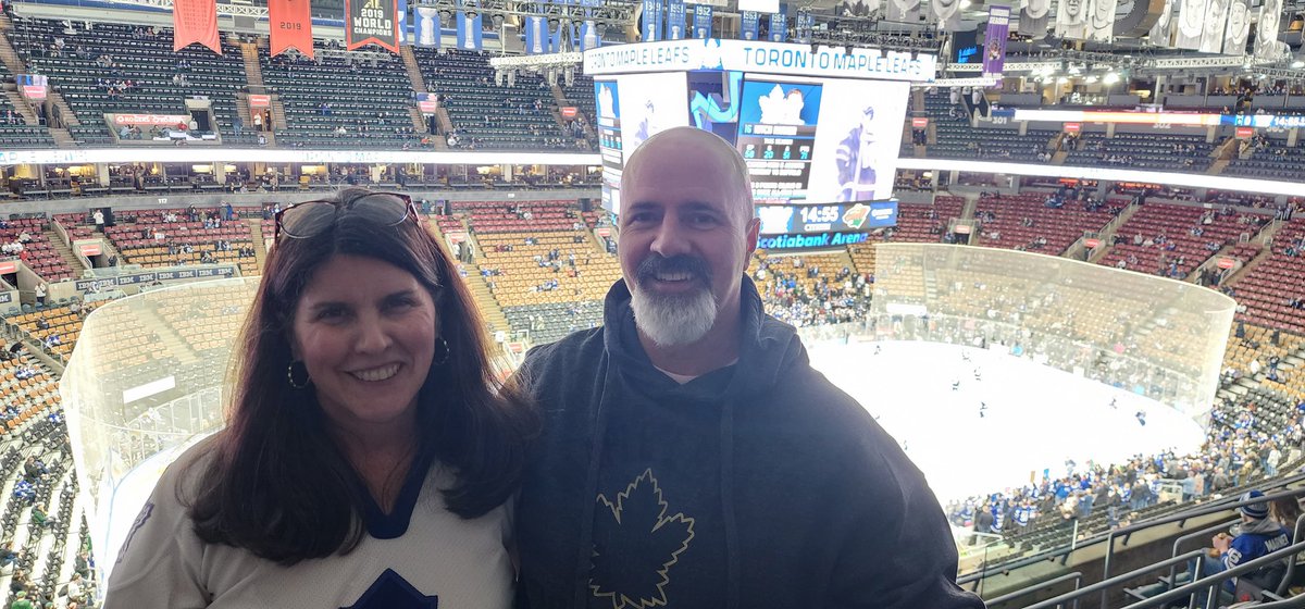 Fun times!! #LeafsForever