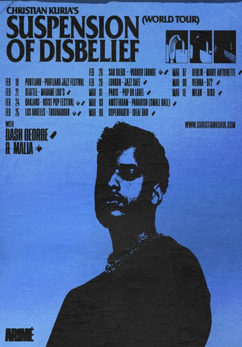 MALIA (@maliavibes) on Twitter photo Bay Area! So excited to perform for you tonight! New Parish for <a href="/noisepop/">Noise Pop</a> w/ <a href="/DashGeorgeDash/">Dash</a> & <a href="/ChristianKuria/">christian kuria</a> ✨ Bay Area! So excited to perform for you tonight! New Parish for <a href="/noisepop/">Noise Pop</a> w/ <a href="/DashGeorgeDash/">Dash</a> & <a href="/ChristianKuria/">christian kuria</a> ✨