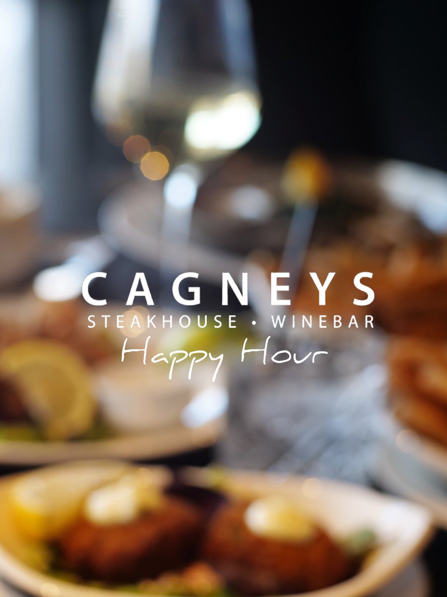 Happy Hour!!! Come join us this Monday from 3:30pm to 5:00pm for a special menu (to be announced tomorrow) Looking forward to seeing you!
.
.
.
.
.
.

#happyhour #cagneys #steak #streetsville #gastropost