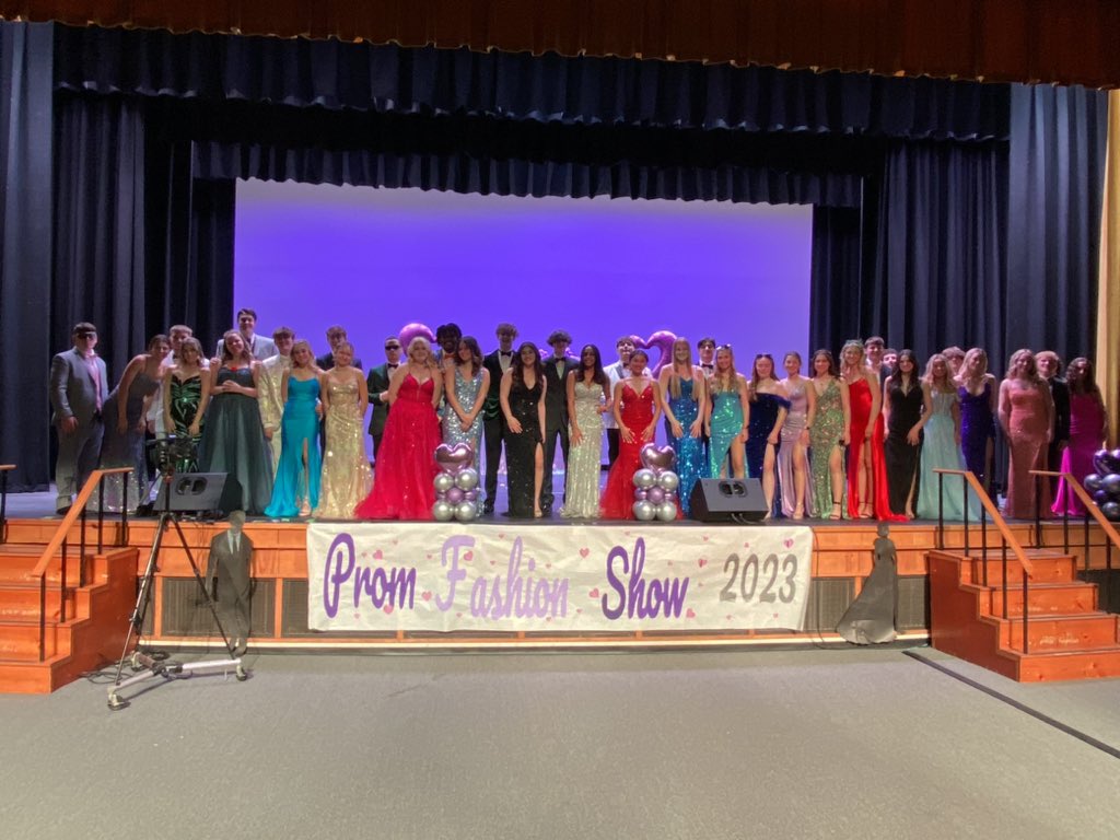 WCSDWHS's tweet photo. A wonderful evening with our students dressed up for our 2023 Prom Fashion Show…we are looking forward to Prom! #zephyrtough https://t.co/3I0GQmg9Tu
