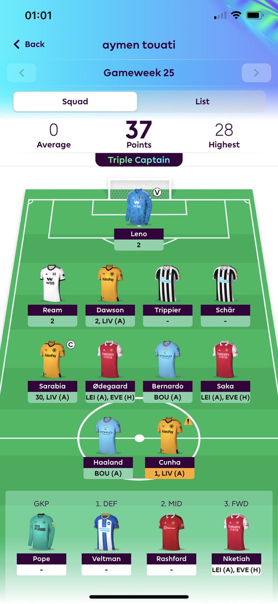 FPL_BlackBeard's tweet image. Who the hell is triple captaining Sarabia and benching Nketiah on a DGW?  #FPLCommunity #MULTIPLEACCOUNTS