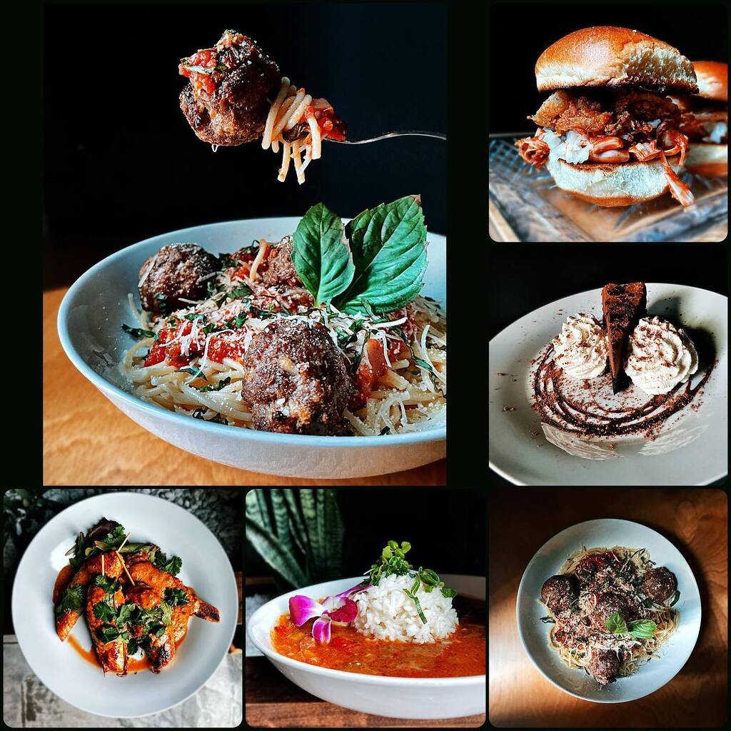 : N E W  S P E C I A L S :
#whattoeat 

If you’ve been hankering after a bbq jackfruit slider, then this is your week! If not, this menu does not disappoint when it comes to comfort food, so may we suggest #gumbofordinner or #spaghettiandmeatballs 

… instagr.am/p/CpEMpg_NQc4/
