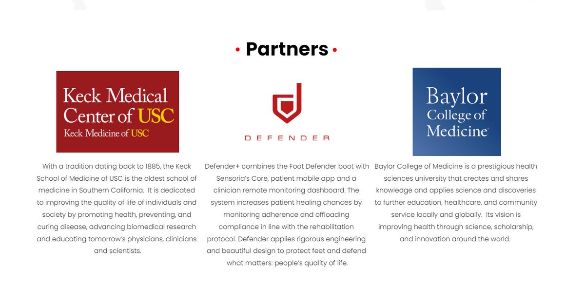 Welcome to the first smart boot for #diabetic foot ulcer patients and their clinician's remote monitoring. Reduce risk of amputation. @sensoriahealth