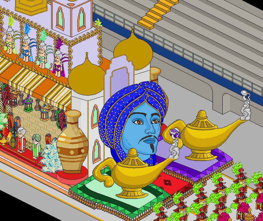 pixelplushb's tweet photo. Alguns registros impecáveis da Unidos do Habblet, primeira escola a desfilar no carnaval do Habblet, com cobertura completa da @HabbletCreate.
#PixelFolia #habblet https://t.co/ZvHeDCKY8i