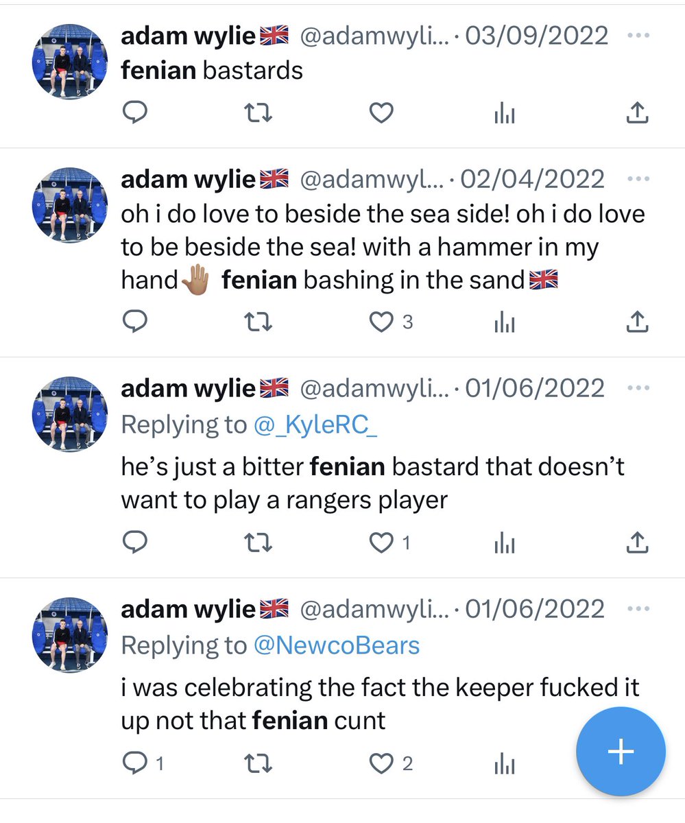 <a href="/adamwylie72/">adam wylie🇬🇧</a> Did he teach you these skills?
you horrible little rat