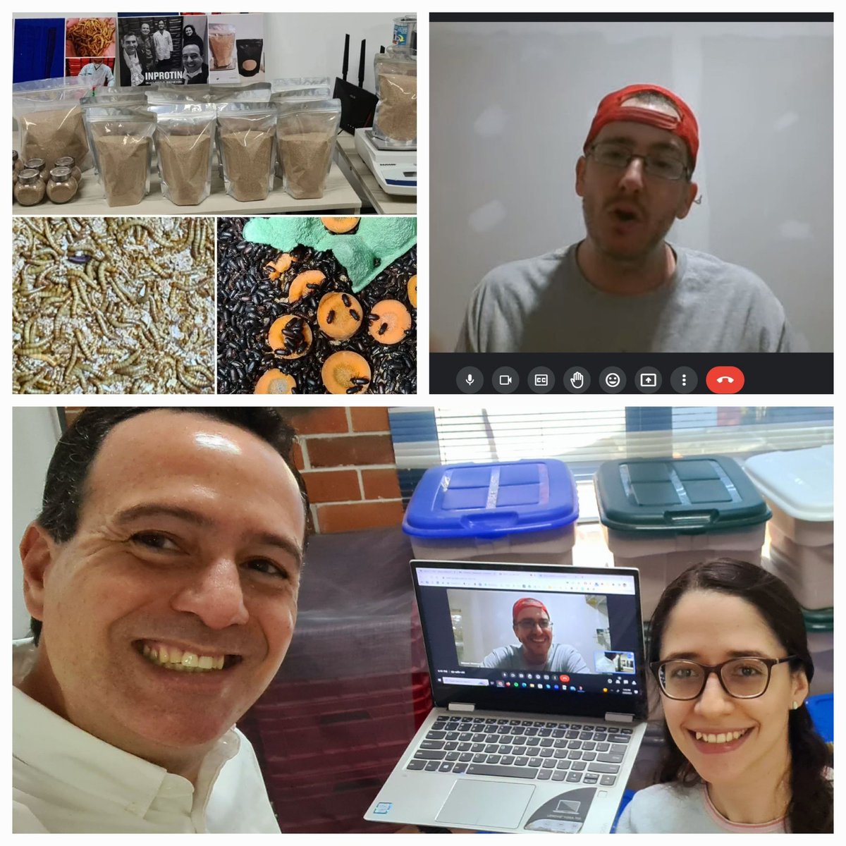 Great meeting with Justin from <a href="/MidwestMealworm/">Midwest Mealworms</a> thank you for sharing your valuable insights and recommendations with us 😀🐛👍
#insects #mealworms #sustainable #protein #circulareconomy #Guatemala