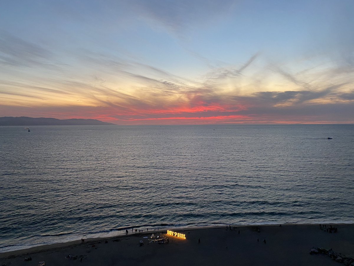 Gender reveal parties are stupid as hell, but if they planned for the clouds to do that, I guess I have to hand it to them.