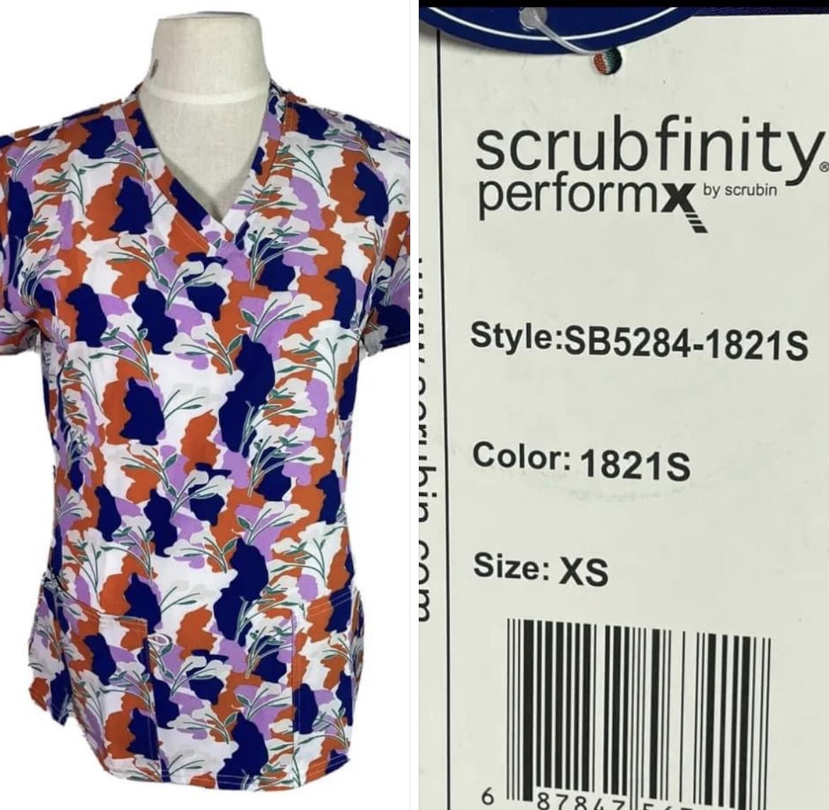diannejonesnyc's tweet image. Women’s Scrub Top XS Multicolor V-Neck Short Sleeve Pockets Stretch Scrubfinity
#ScrubTop #scrubstyle #ebay

Link:  rb.gy/1lshkh
