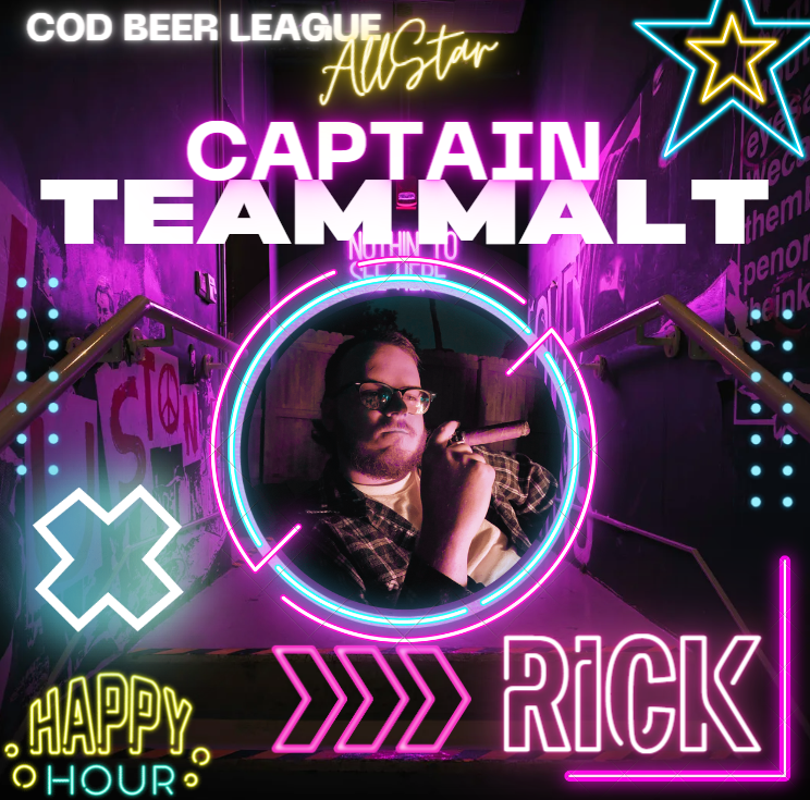 CoD Beer League (21+) on Twitter "🍻AllStar Captain🍻 The final captain of the COD Beer League