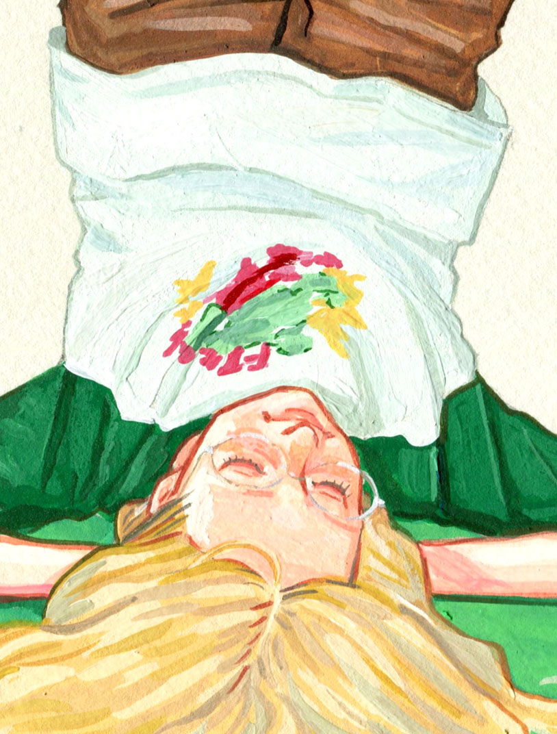 「Lisa Kidner &amp; Sam Knee「Vintage T-SHI」|サイトウユウスケのイラスト
