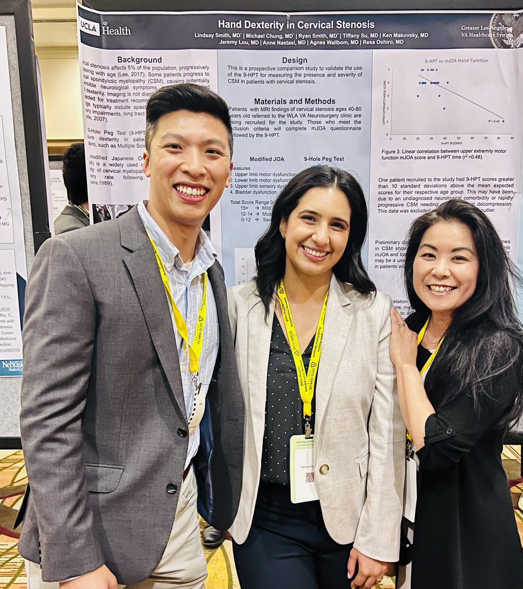 BCEapenMD's tweet photo. Amazing resident and faculty representation @AAPhysiatrists from @dgsomucla UCLA PM&amp;R residency program! #Physiatry23 @DavidRSchulze @_harmangrewal @DOM_UCLA https://t.co/OktH6OB45u