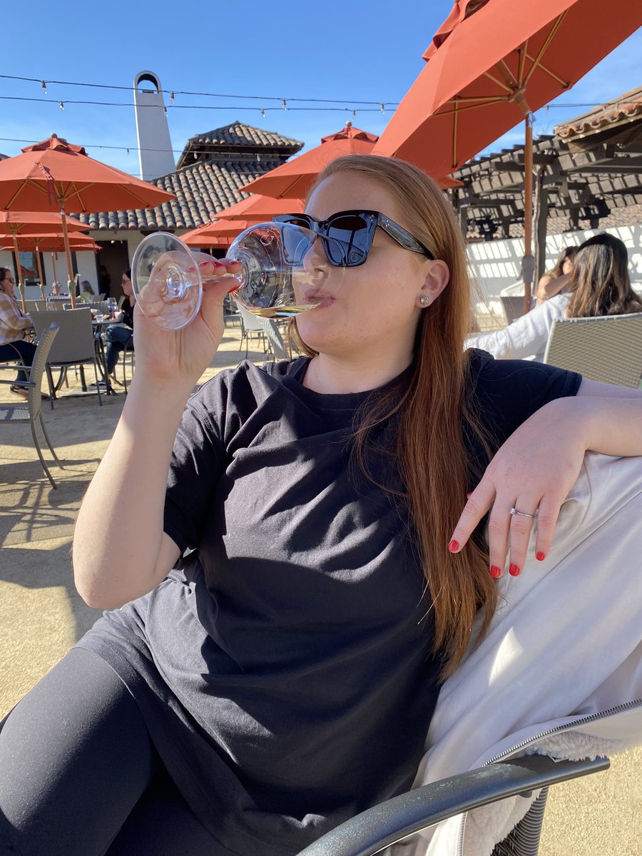 BiggsRepublican's tweet photo. Traveled across the country, drank some California wine, and left engaged to THE @ilinca_0412. https://t.co/e6GIYDtRsu