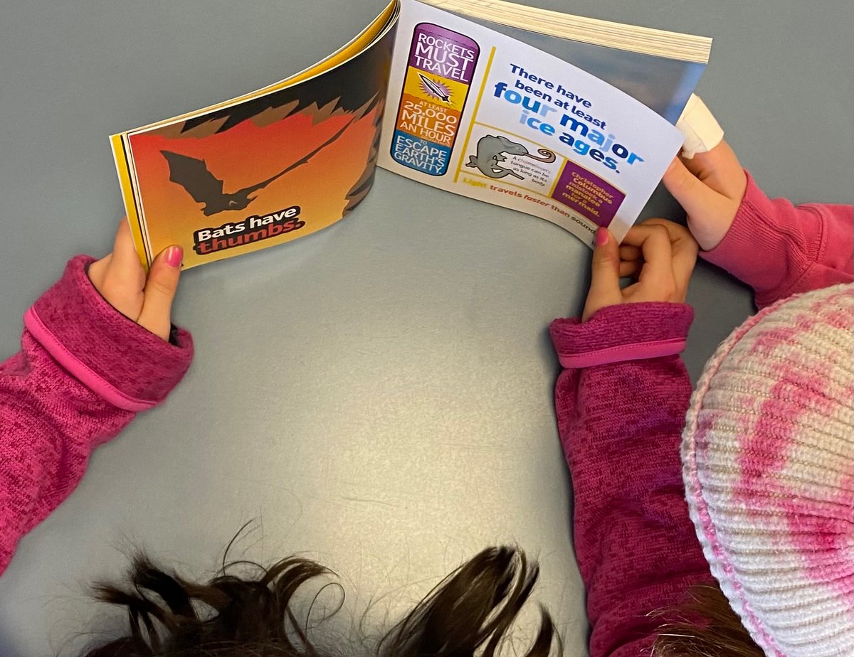 hommalibrary's tweet photo. Today in the library we did buddy reading with new books and our beloved, old big books! Remember those? #rtla #sd38learn #bced https://t.co/VAEAbAzvmG