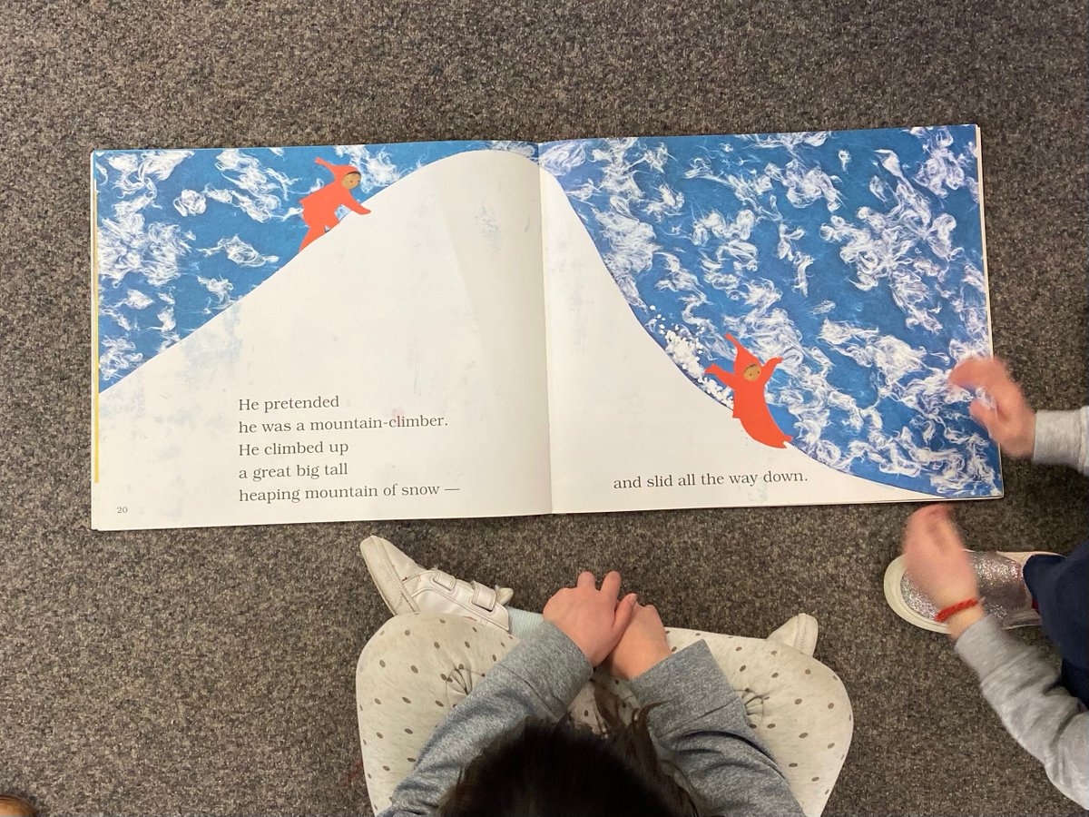hommalibrary's tweet photo. Today in the library we did buddy reading with new books and our beloved, old big books! Remember those? #rtla #sd38learn #bced https://t.co/VAEAbAzvmG