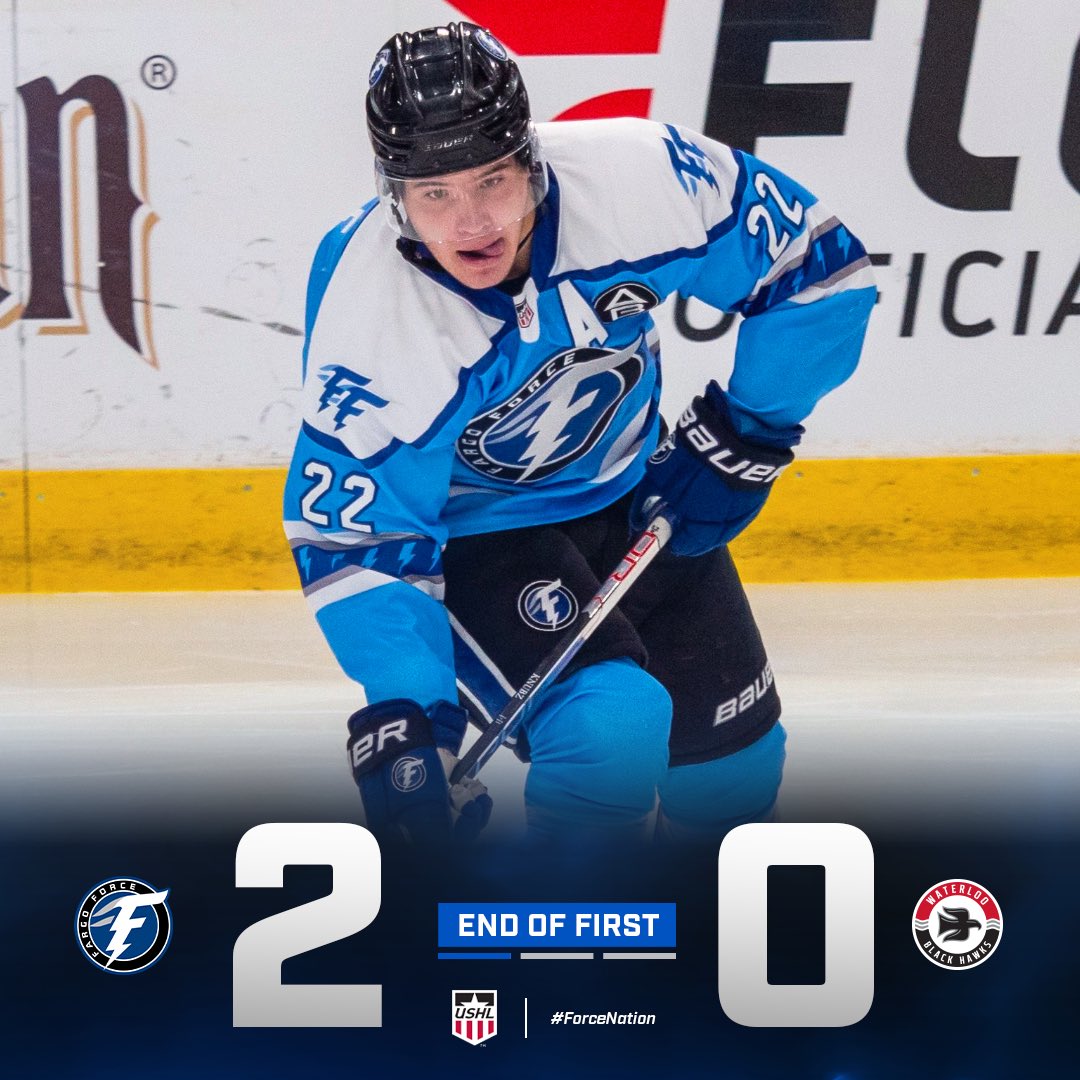 Force lead after one!

With the first goal of the game Cole Knuble has officially hit the 50 point mark in just 39 games played, this is also the 100th point scored in his USHL career🔥

#ForceNation⚡️ | #StarsRise