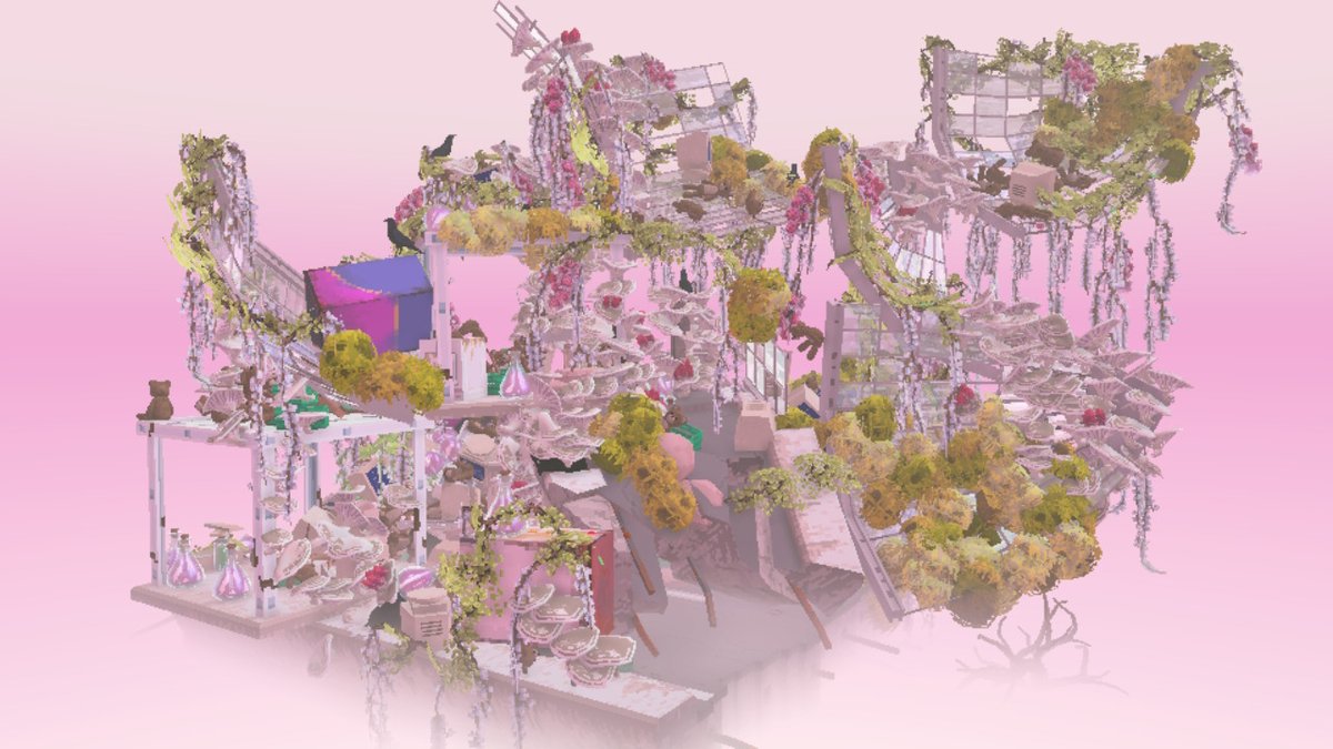 aphtran's tweet image. Spring has come #NintendoSwitch