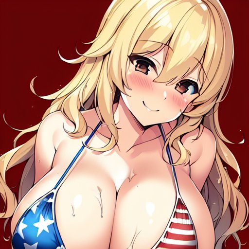 デカパイ星条旗ビキニごん……! 