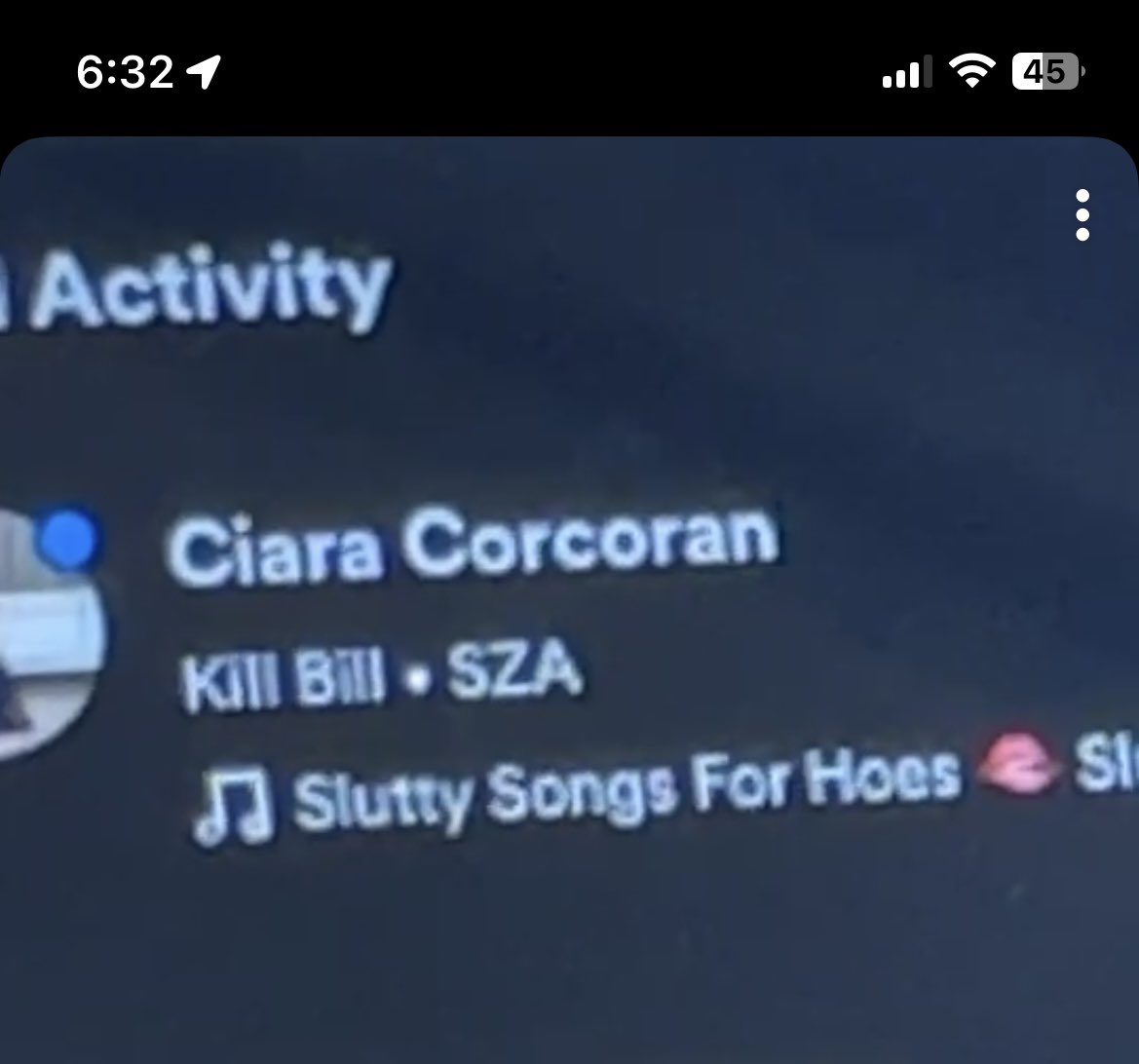CiaraWithaC's tweet photo. @OnAirWithEryn keeping me humble sending me my own listening activity https://t.co/5QzMIFqDQK