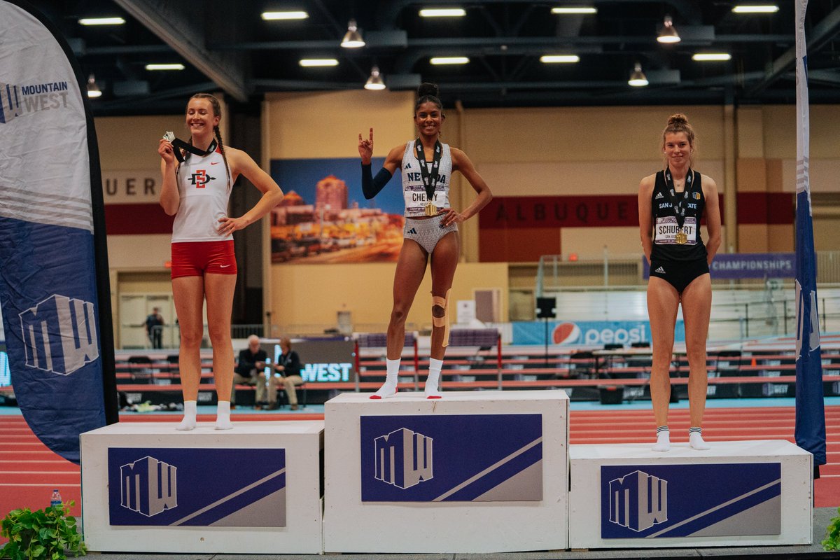 WolfPackTrack's tweet photo. New PR ✅
7th all-time best mark in school history ✅
2023 MOUNTAIN WEST CHAMPION ✅ 👑

#BattleBorn // #MWITF https://t.co/3bOKAtDDfF