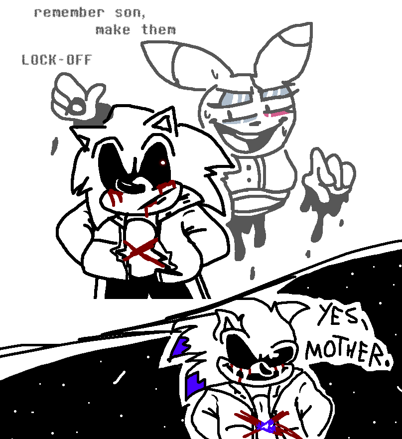 FunkiestBunny's tweet photo. more #GRIMBOSWEEP stuff... i doodled grimbo and super/ultra grimbo. and more grimbotale stuff... https://t.co/AXoNZPHTvI