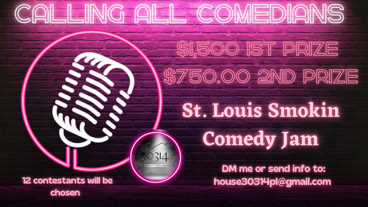 Calling all up and coming comedians