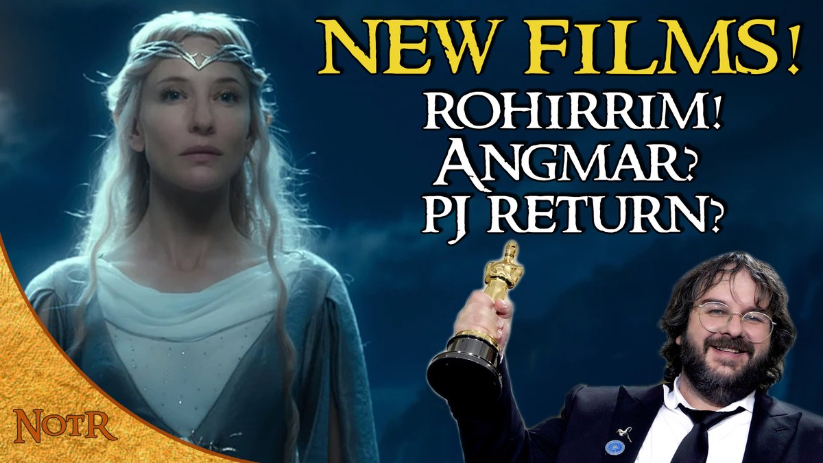 nerdoftherings1's tweet photo. A more concise video on the WB LOTR movie news, plus some fun speculation on potential films!

We have Rohirrim on the way, will we get Angmar? The War in the North? And will Peter Jackson return?

VIDEO>>>https://t.co/41UCLQ2dSn https://t.co/ZVtvrNXeAi