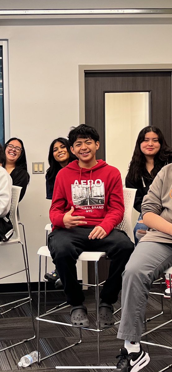 Best part of the week, seeing these students smile after using their voices. Take the time to listen. They know best. That’s how you improve education. That’s how you meet their needs. #studentpanel #studentvoice #studentfeedback @PersonalizeDISD @TransformDISD @IDEA_at_Fannin