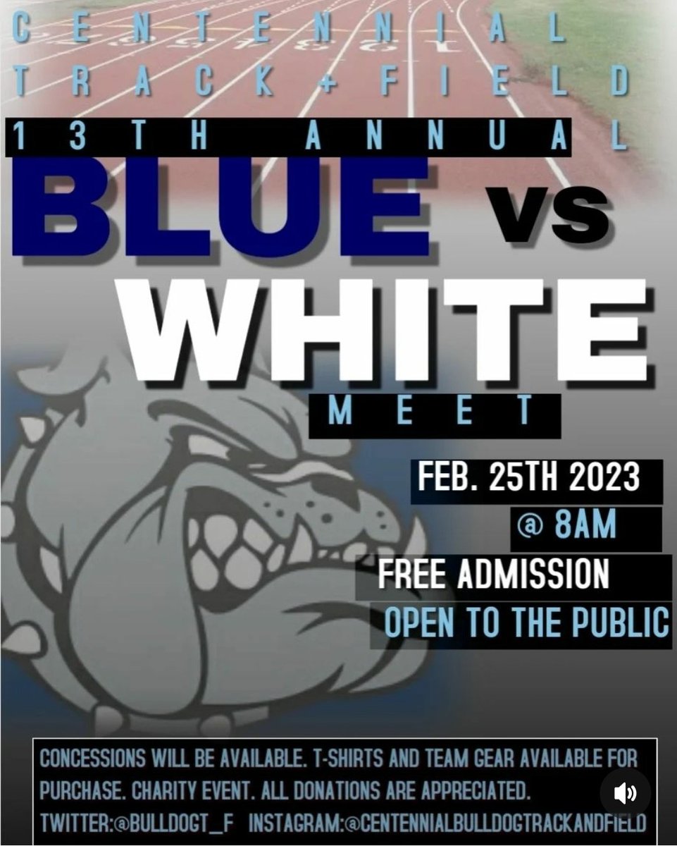 Centennial T&F tweet media